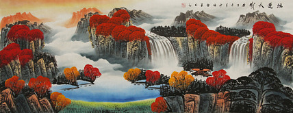 小六尺山水——画家邵强