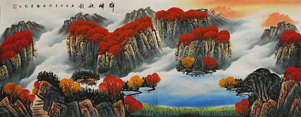 小六尺山水——画家邵强