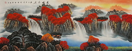 小六尺山水——画家邵强