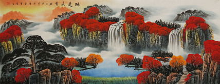 小六尺山水——画家邵强
