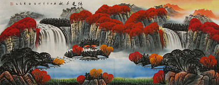 小六尺山水——画家邵强