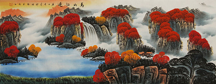 小六尺山水——画家邵强