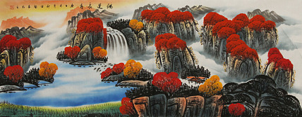 小六尺山水——画家邵强