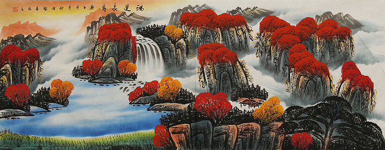 小六尺山水——画家邵强
