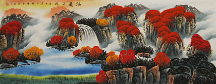 小六尺山水——画家邵强