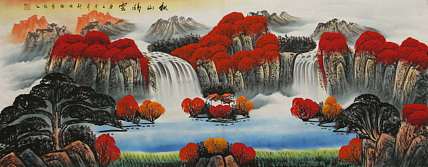 小六尺山水——画家邵强