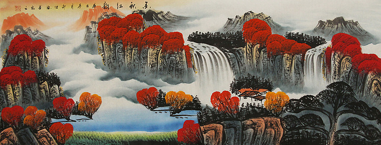 小六尺山水——画家邵强