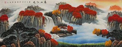 小六尺山水——画家邵强