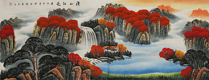 小六尺山水——画家邵强