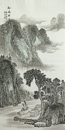 四尺山水作品&mdash;&mdash;画家莫桂明