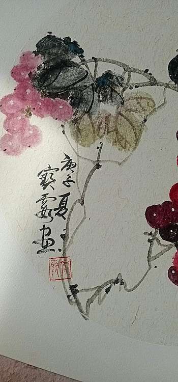 中国老年书画研究会会员 张宝霞 硕果累累