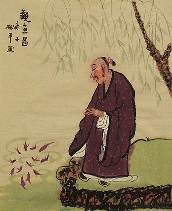 三裁人物作品——画家张松平