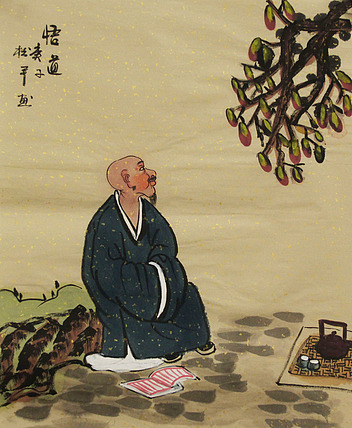 三裁人物作品——画家张松平
