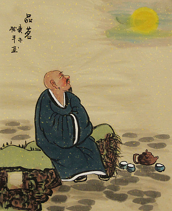 三裁人物作品——画家张松平