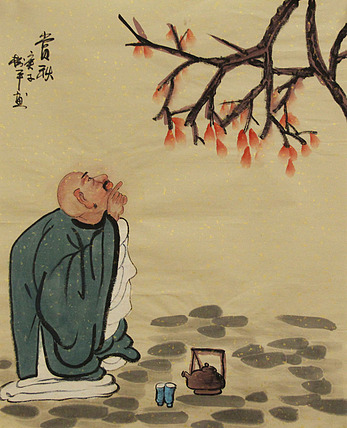 三裁人物作品——画家张松平