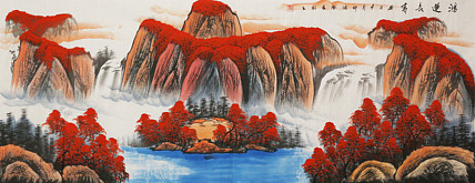 小六尺山水——画家邵强