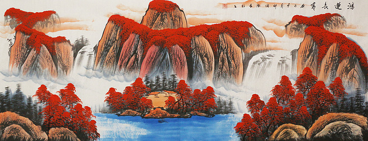 小六尺山水——画家邵强