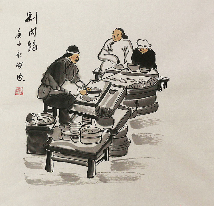 老北京人物&mdash;&mdash;画家黄永发
