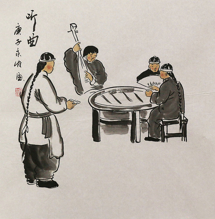 老北京人物&mdash;&mdash;画家黄永发