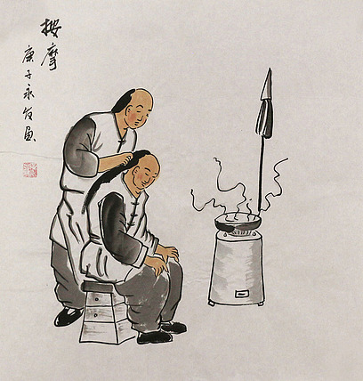 斗方人物——画家黄永发