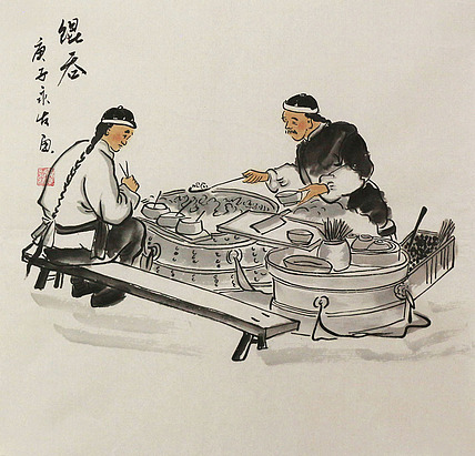 老北京人物&mdash;&mdash;画家黄永发
