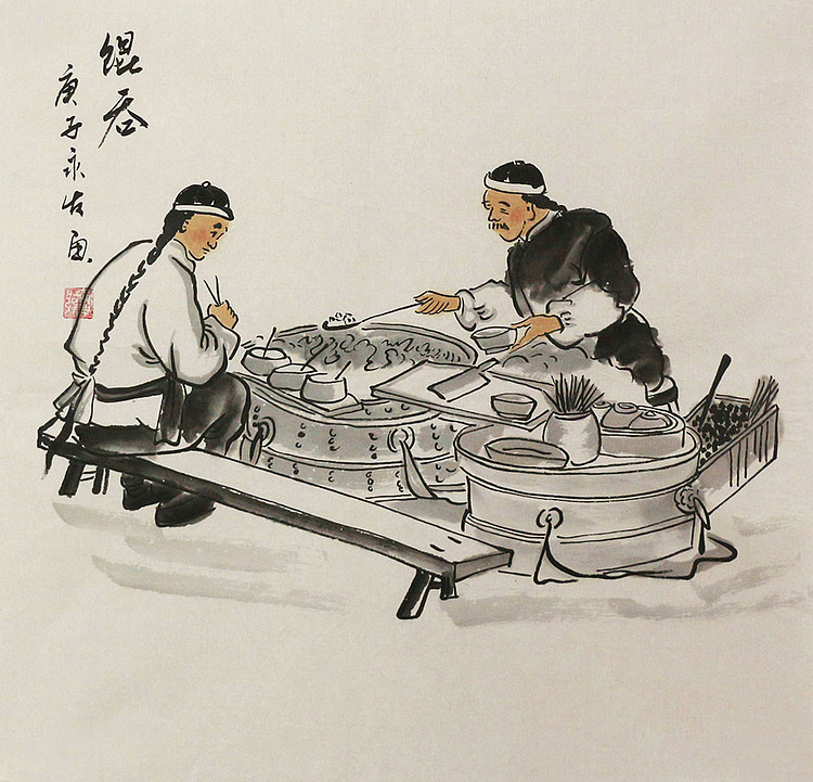 老北京人物&mdash;&mdash;画家黄永发