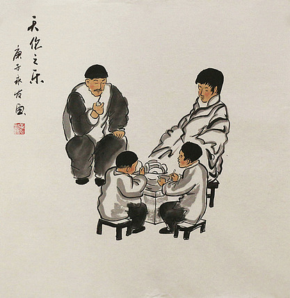 老北京人物&mdash;&mdash;画家黄永发
