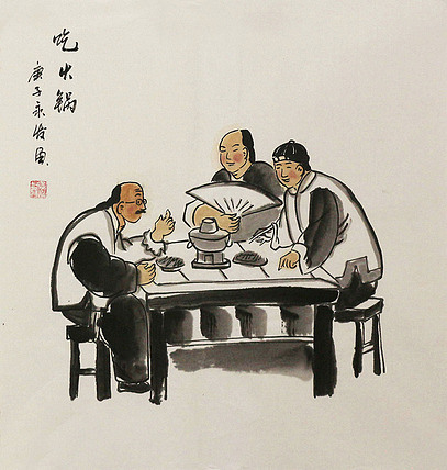 老北京人物&mdash;&mdash;画家黄永发