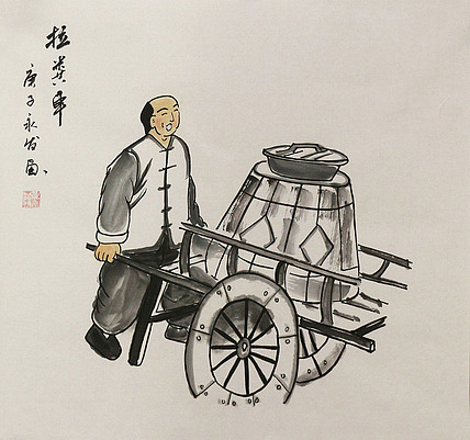 斗方人物&mdash;&mdash;画家黄永发