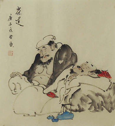 高士图——画家黄永发