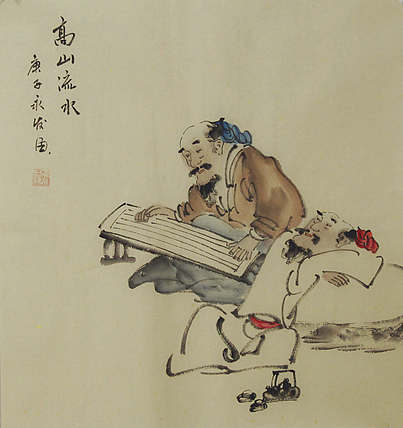 高士图——画家黄永发