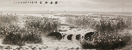 小六尺山水&mdash;&mdash;画家
