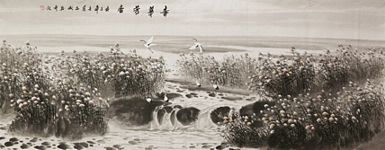 小六尺山水&mdash;&mdash;画家