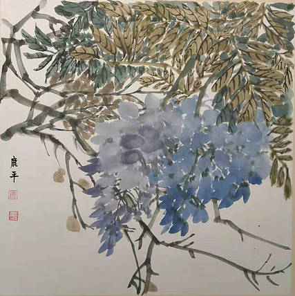 河南省美协会员 路俊杰 精品花鸟