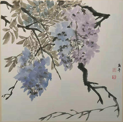 河南省美协会员 路俊杰 精品花鸟