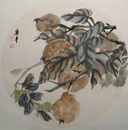 河南省美协会员 路俊杰 精品花鸟