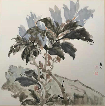 河南省美协会员 路俊杰 精品花鸟