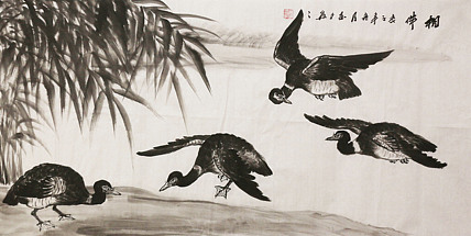 花鸟&mdash;&mdash;画家李玉夕