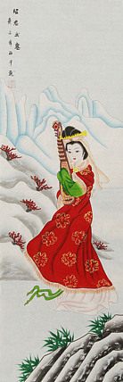 四大美女&mdash;&mdash;画家诸葛丽平