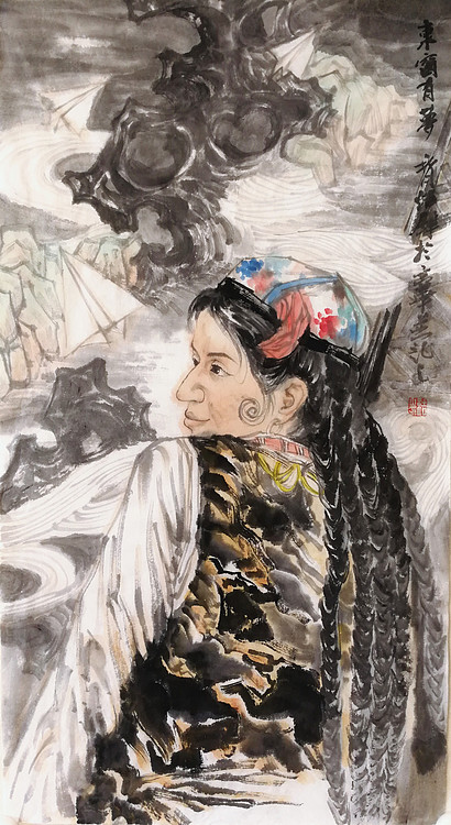 大学讲师 中美协会员 中央美院硕士 刘结锋 人物精品 东窗有梦