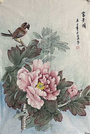 平台畅销画家亚涵 精品花鸟