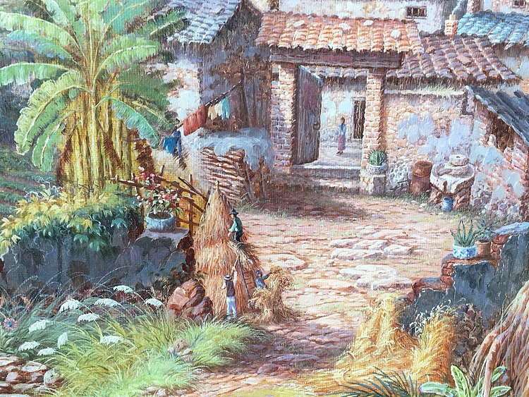 巨幅&mdash;&mdash;北京东方油画创作院副院长  陈一茗《锦秀山河(孤品）》60