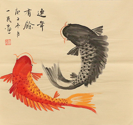 斗方花鸟作品——画家刘一民