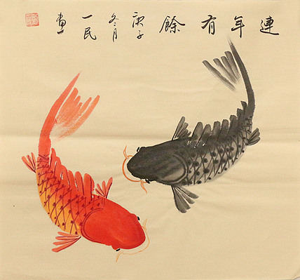斗方花鸟作品——画家刘一民