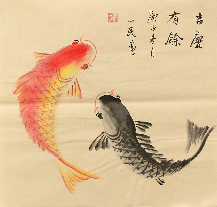 斗方花鸟作品——画家刘一民