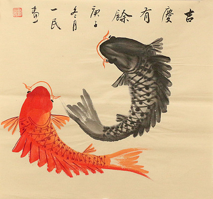 斗方花鸟作品——画家刘一民