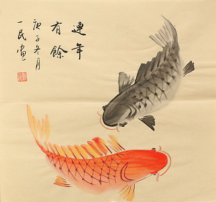 斗方花鸟作品——画家刘一民