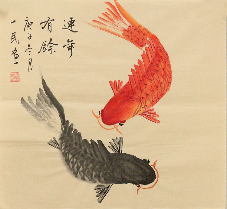 斗方花鸟作品——画家刘一民