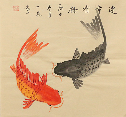 斗方花鸟作品——画家刘一民