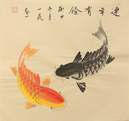 斗方花鸟作品——画家刘一民